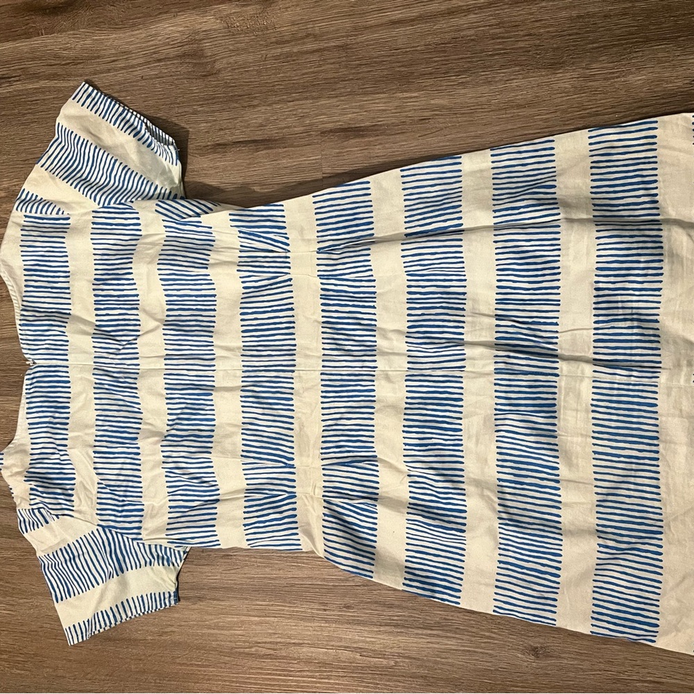 Blue dress size med